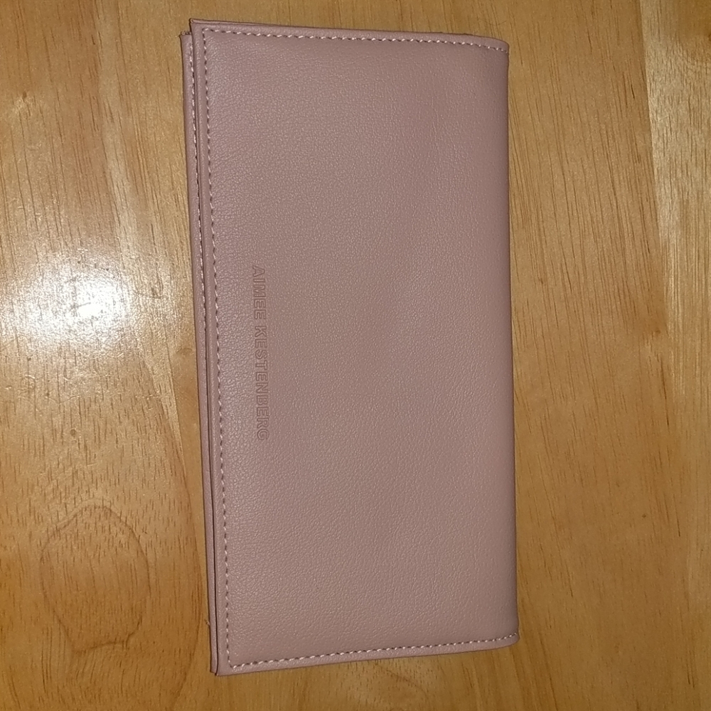 New light pink wallet